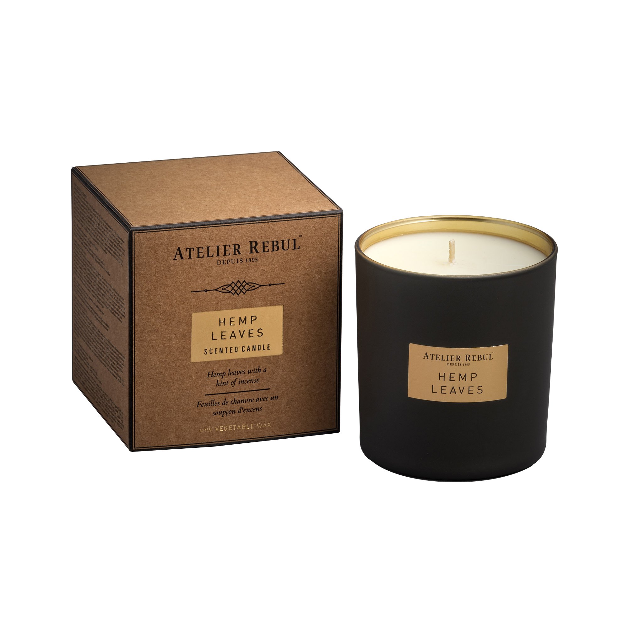 Atelier Rebul Fragrance Feuilles de chanvre Bougie parfumée