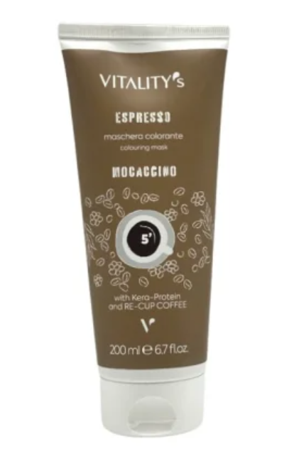 Vitality's Espresso Colouring Mask Mocaccino 200ml
