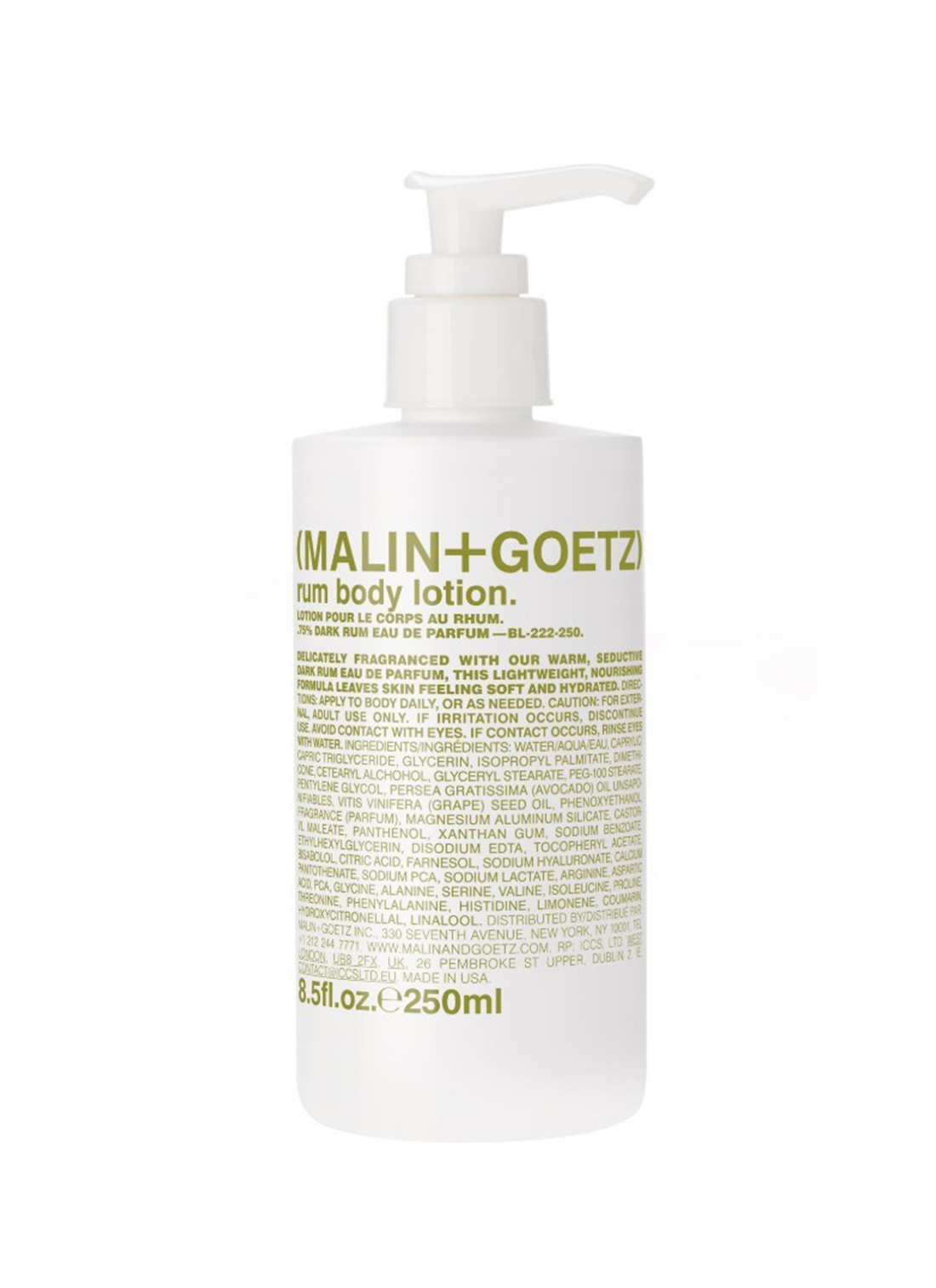 Malin + Goetz Body Rum Body Lotion 250ml