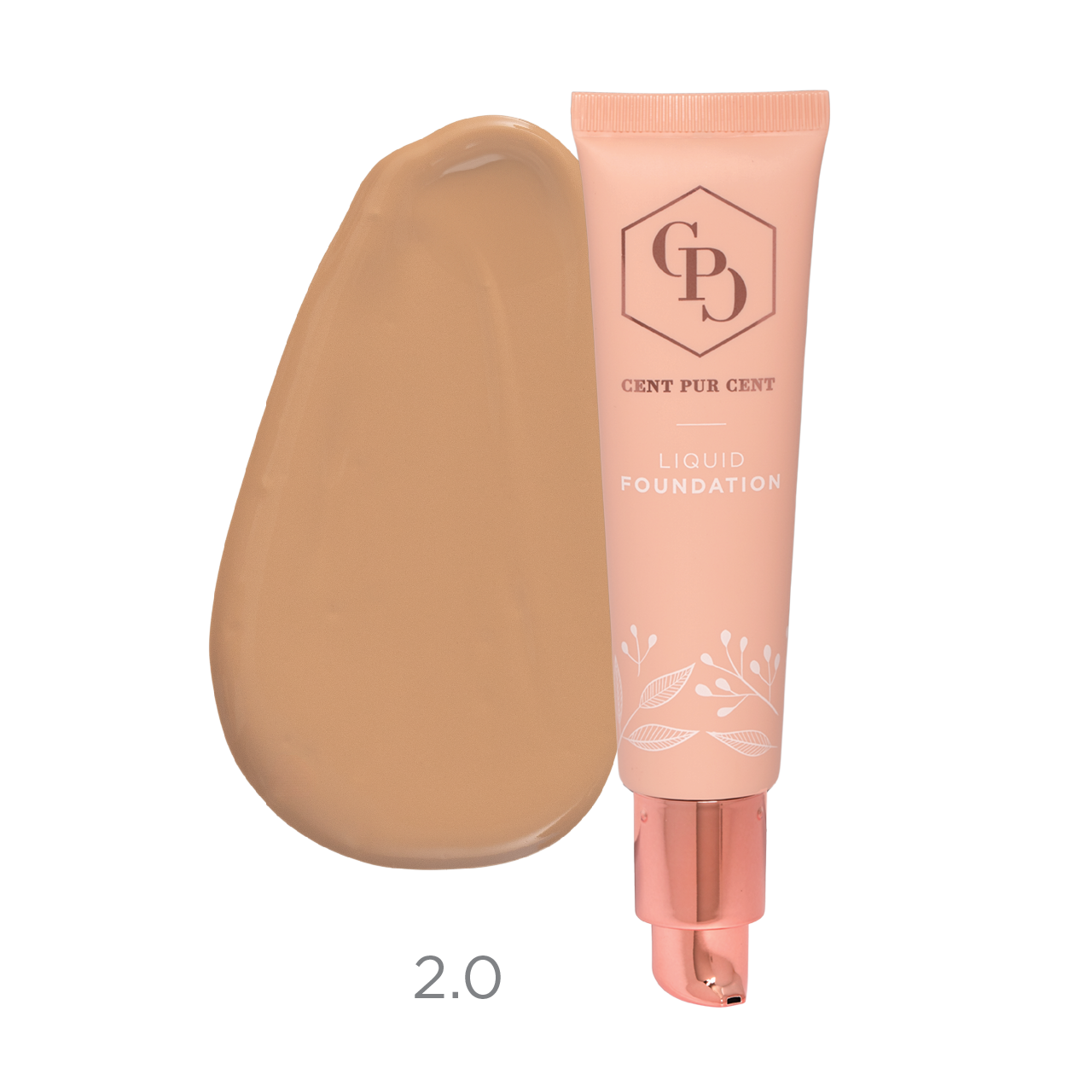 Cent Pur Cent Liquid Mineral Foundation SPF30 2.0 30ml
