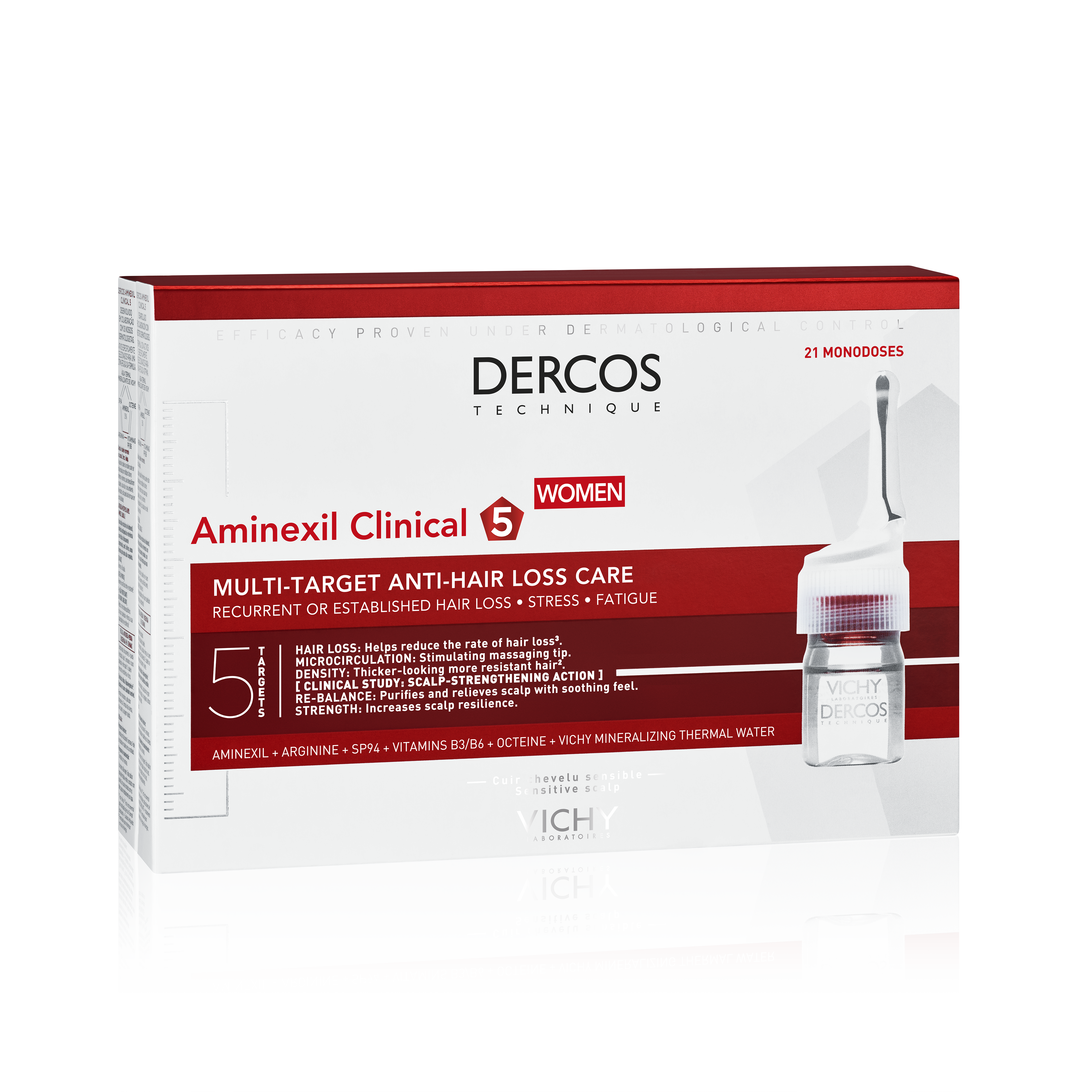 Vichy Dercos Aminexil Clinical Soin Traitant Anti-Chute 126 ml