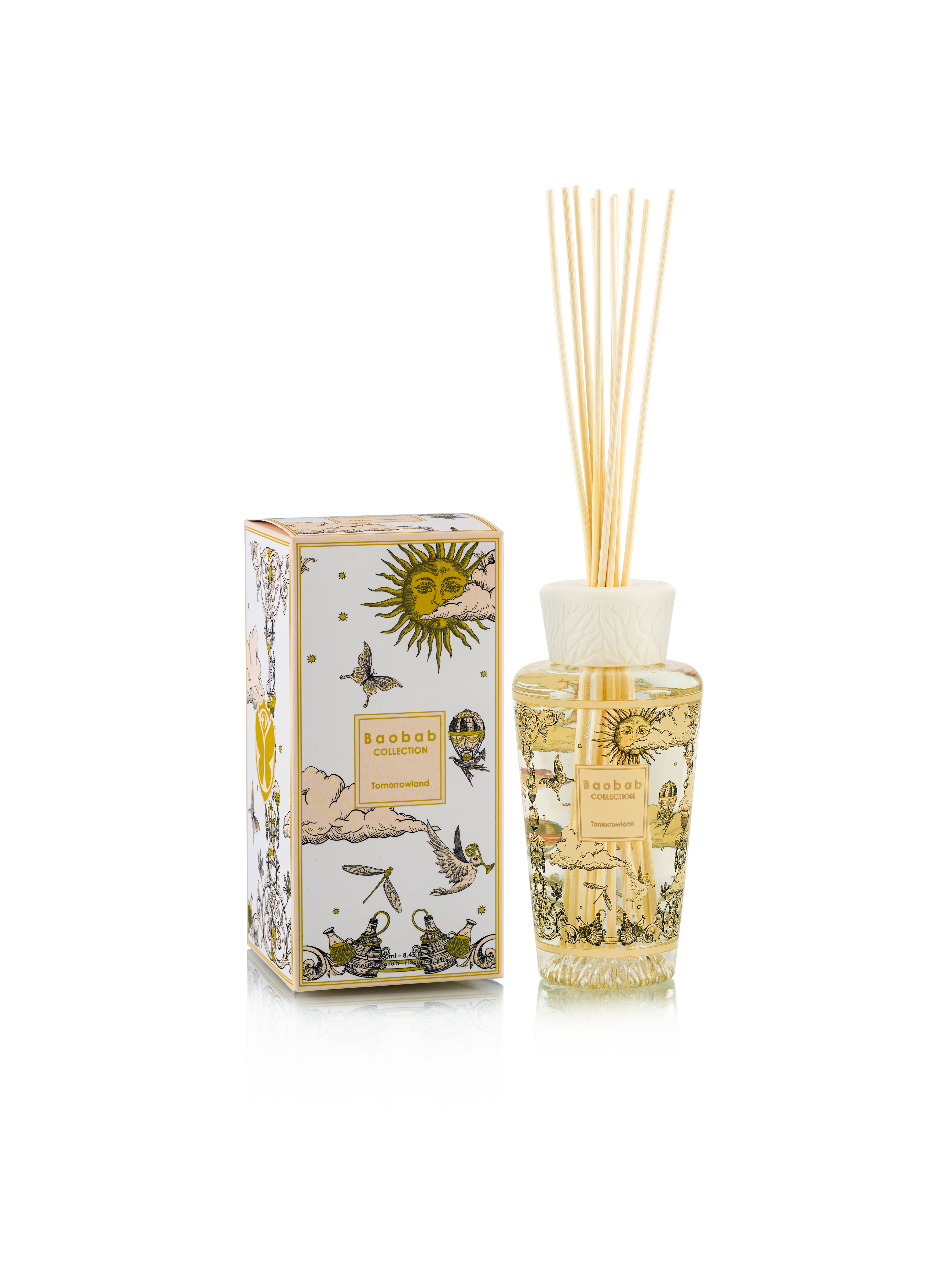 Baobab Home Perfume Diffuser Tomorrowland 2025 Limited Edition Geurstokjes  250 ml