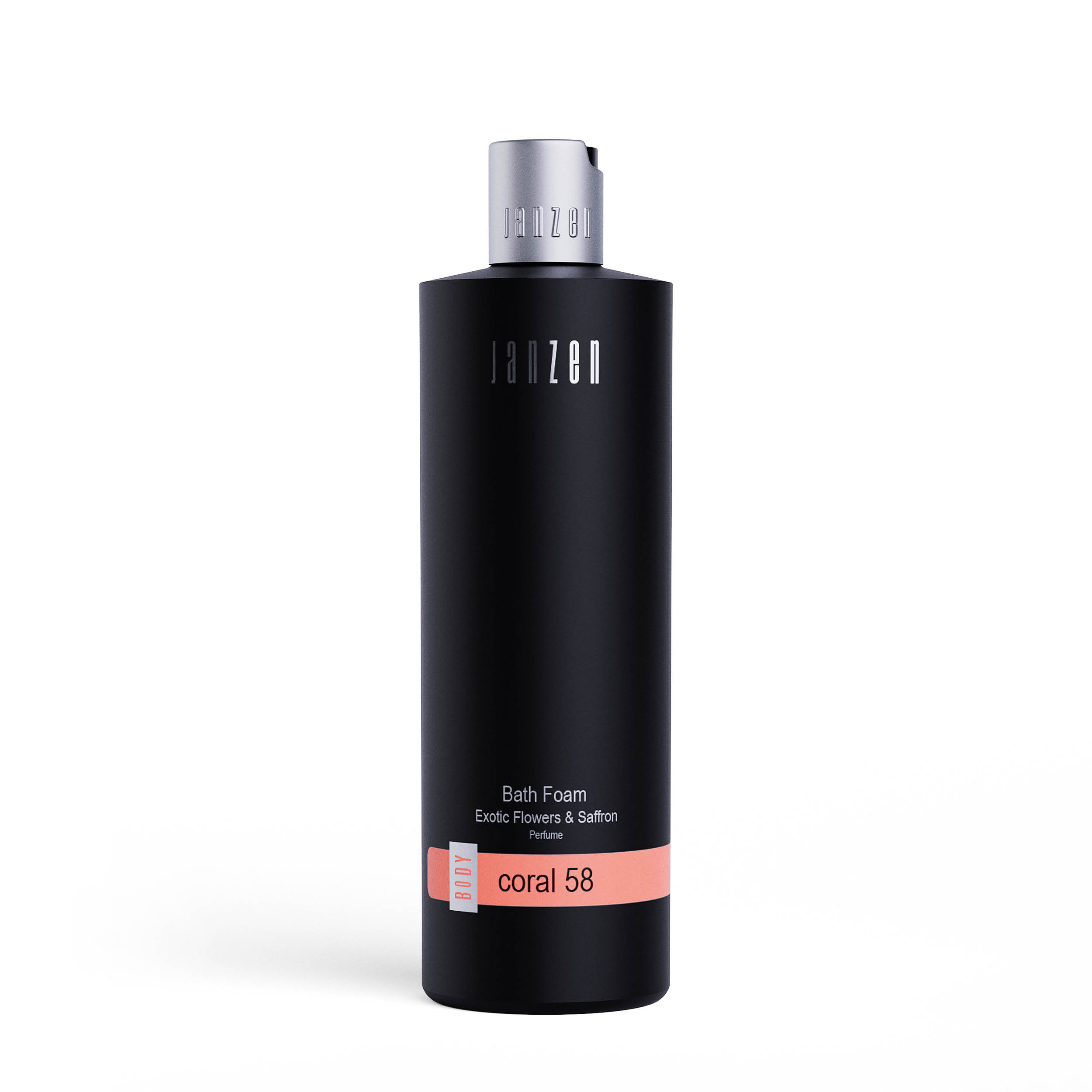 JANZEN Coral 58 Mousse de bain Fleurs exotiques et safran 400ml