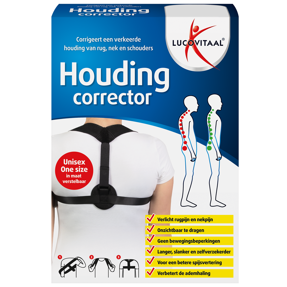 Lucovitaal Houding Corrector Accessoire  1 St