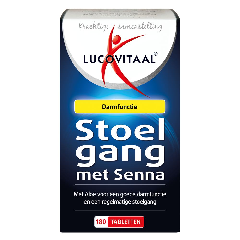 Lucovitaal Voedingssupplementen Stoelgang met Senna Tabletten Darmfunctie 180 Tab