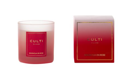 Culti Magnolia en Rose Bougie parfumée 270Gr