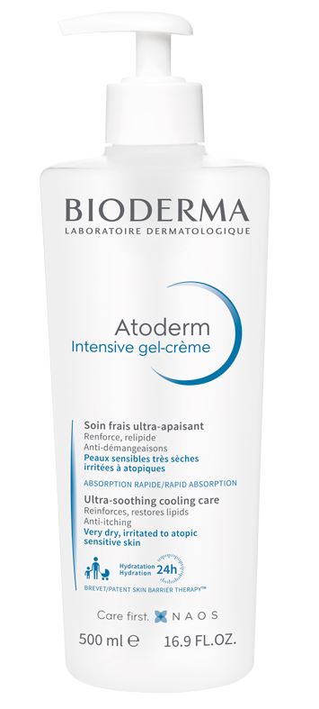 Bioderma Atoderm Intensive Gel-Crème Ultra-Apaisant Gel  500 ml