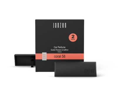 JANZEN Coral 58 Parfum de voiture 2pièce