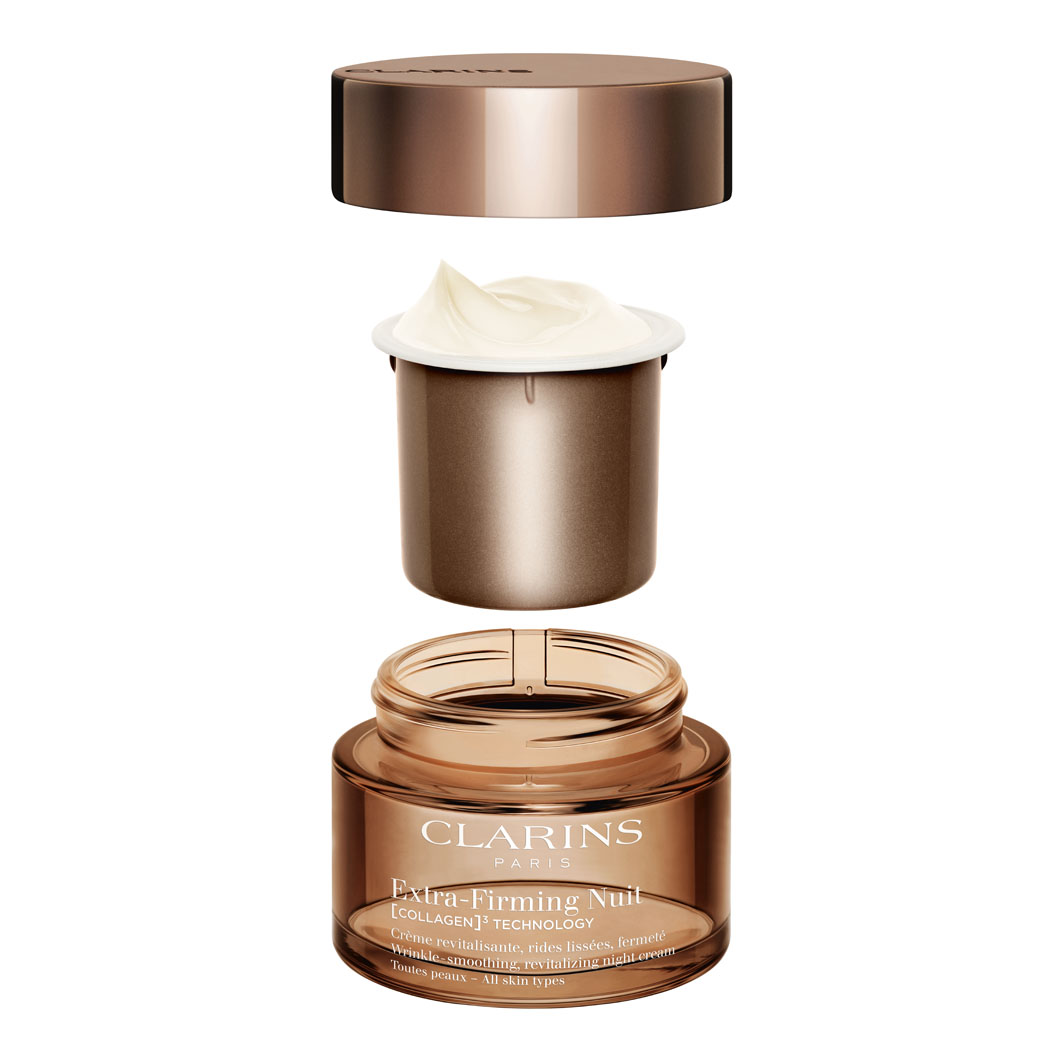 Clarins Face Extra-Firming nachtcrème voor  - Refill Nachtcreme  50 ml