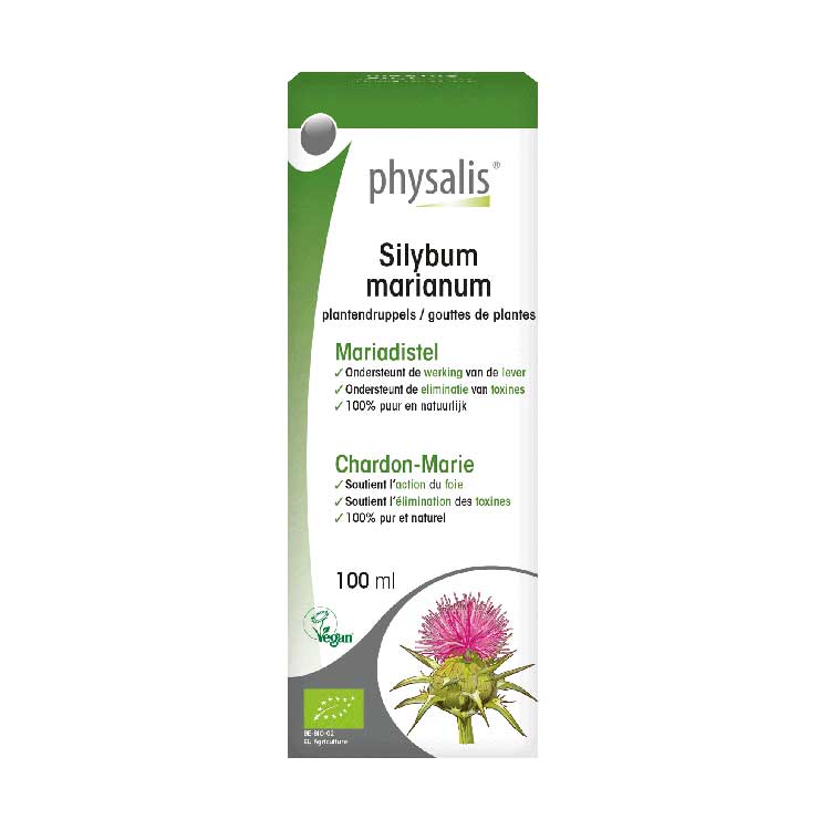 Physalis Plantendruppels Silybum Marianum Vloeibaar  100 ml