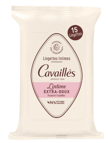 Roge Cavailles Hygiene Intime Lingettes Intimes Doekjes  1 Pak