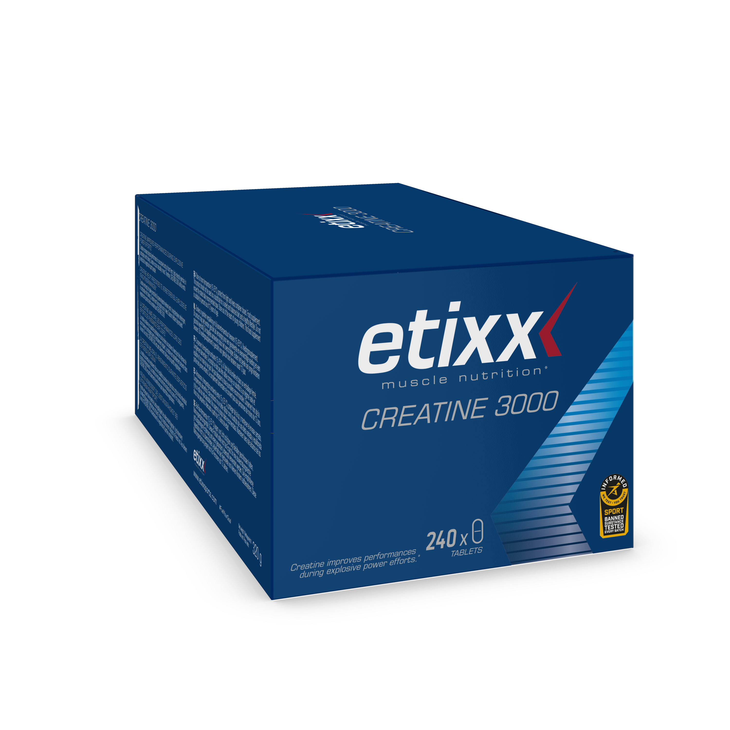 Etixx Power Creatine 3000 240Tabletten
