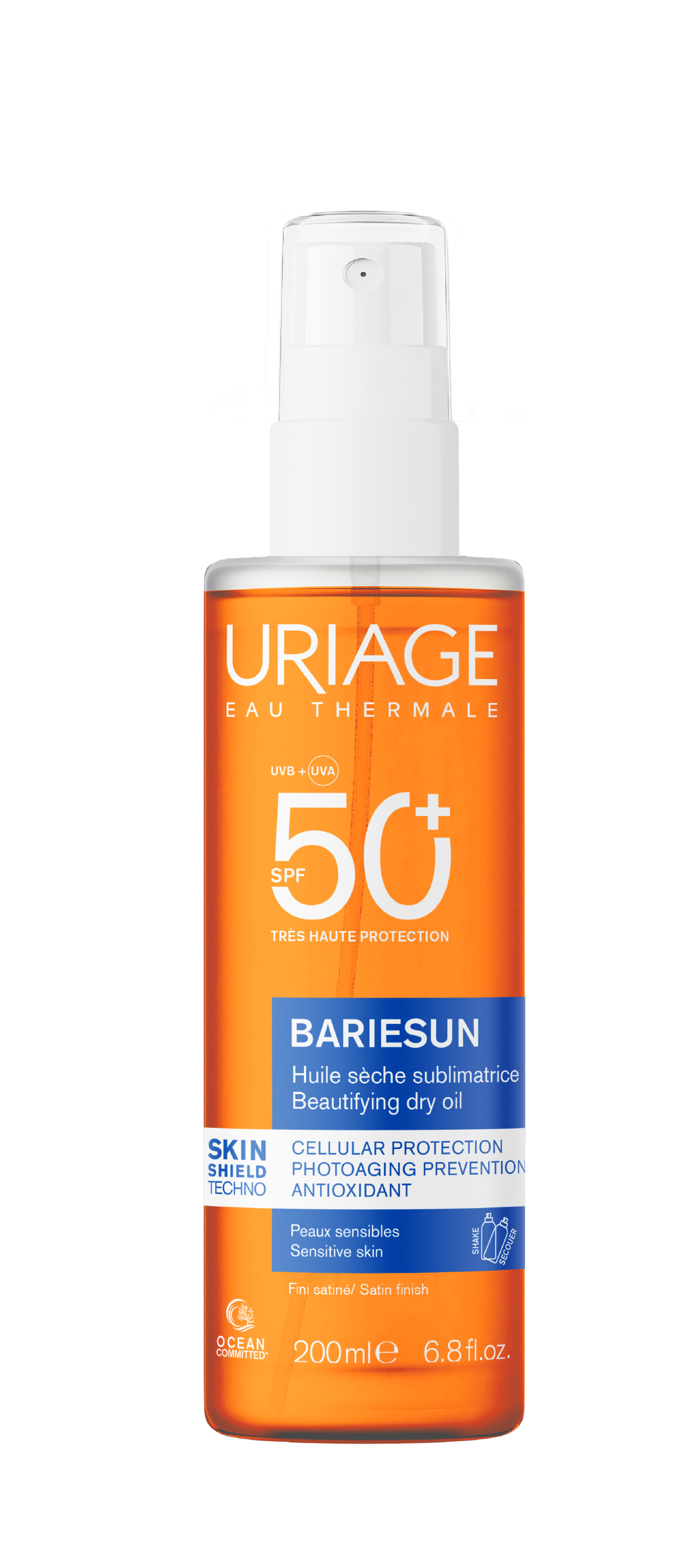 Uriage Bariésun Sublime Oil Spray SPF50+ 200 ml