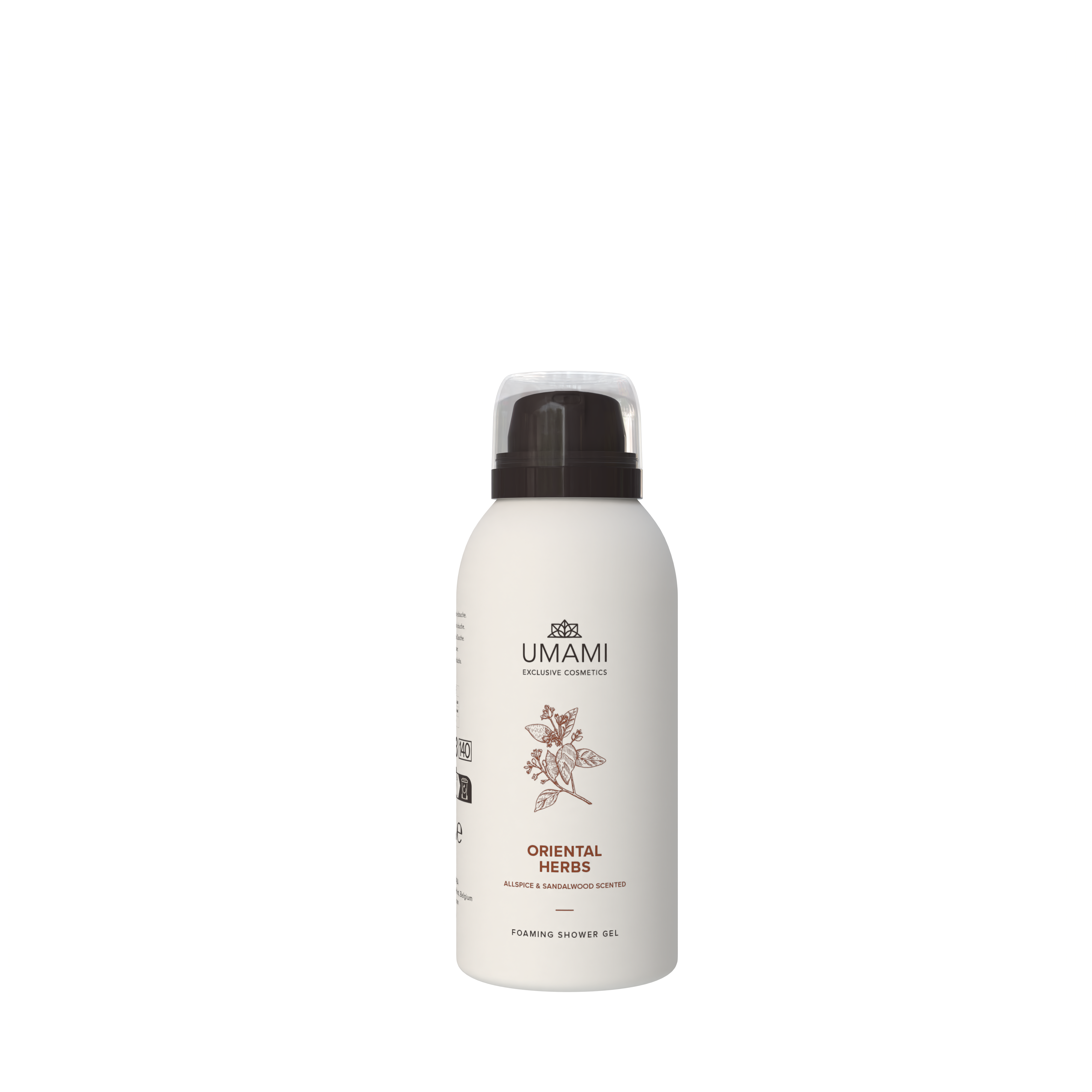 Umami Exclusive Cosmetics Oriental Herbs Foaming Shower Gel 50ml