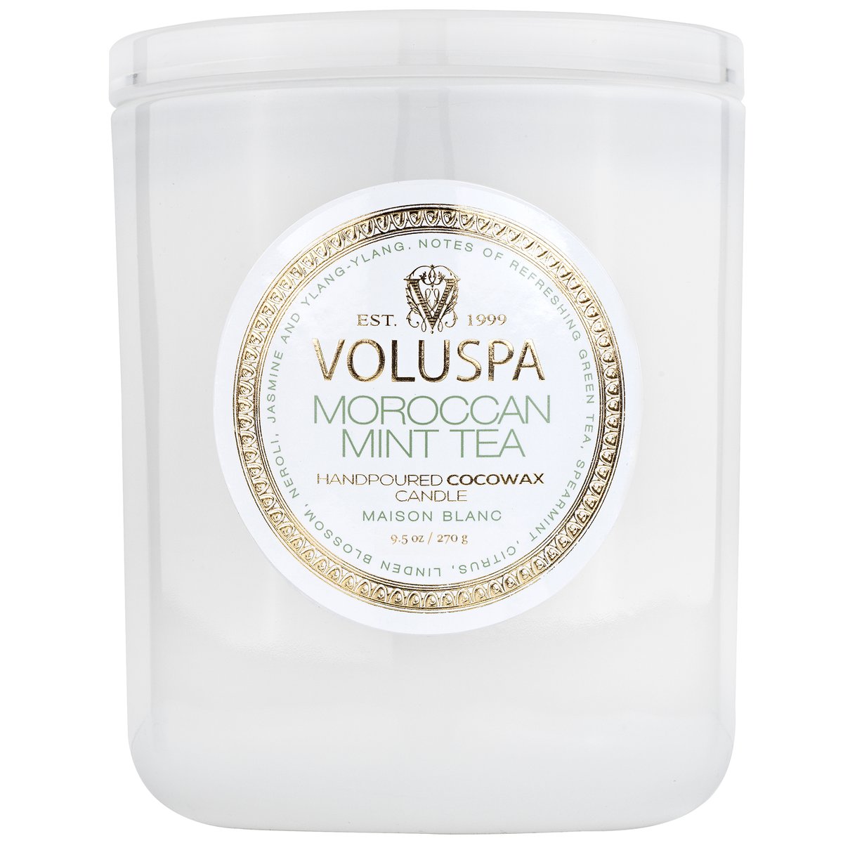 Voluspa Maison Blanc Moroccan Mint Tea Classic Candle 270gr