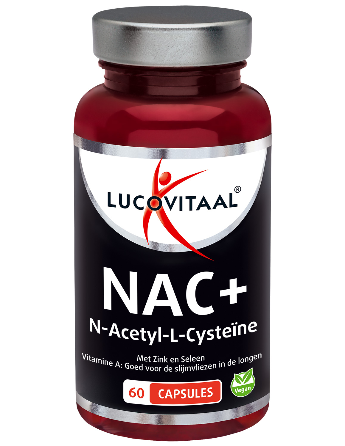 Lucovitaal NAC+ Capsules 60St 60 Cap