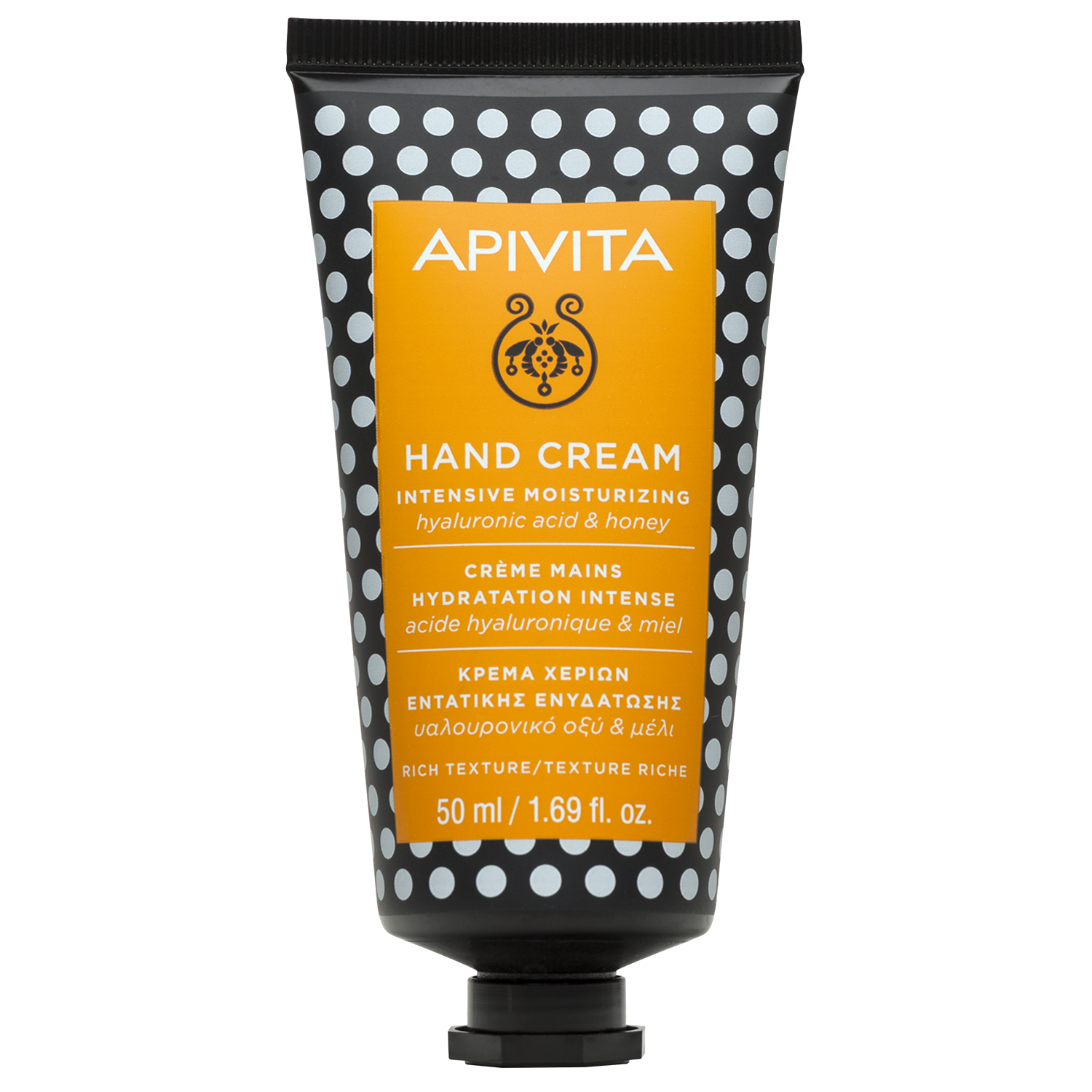 Apivita Body Care Hand Cream with Hyaluronic Acid & Honey Crème Droge Handen 50 ml