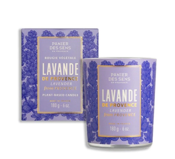 Panier des Sens Iconic Lavender Scented Candle 180 gr