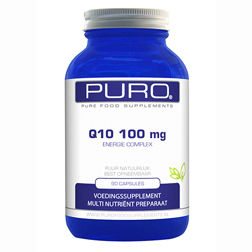 Puro Q10 100mg Capsules Energie/Immuunsysteem 90 Cap