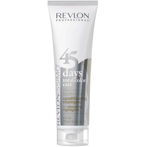 Revlon Revlonissimo 45 Days Total Color Care Sulfate Free Conditioning Shampoo Kleurshampoo  Stunning Highlights 275 ml