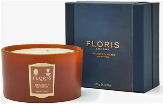 Floris Gifting Deluxe Three Wick Candle Geurkaars  1 St