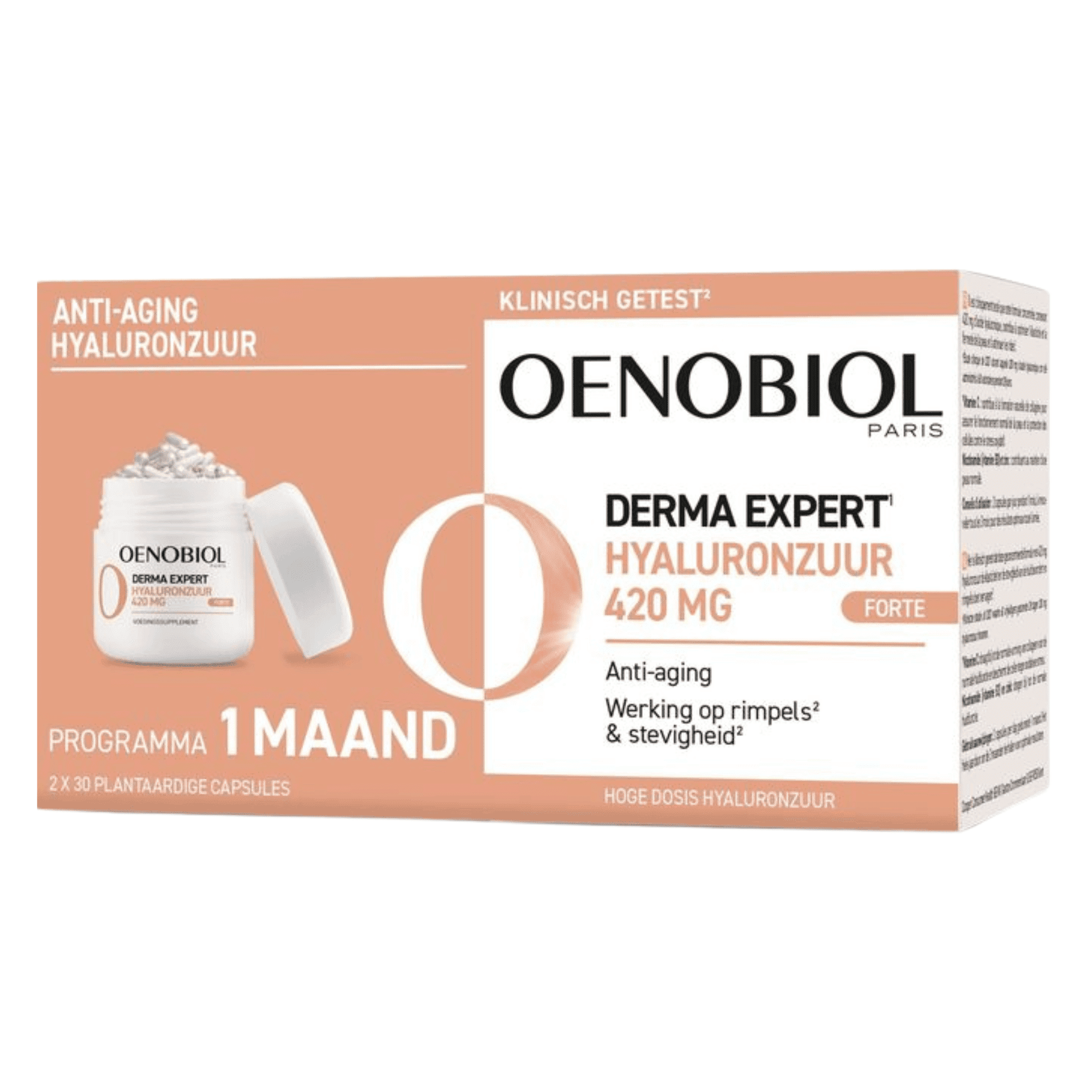 Oenobiol Derma Expert Hyaluronzuur 420 mg 60 Cap
