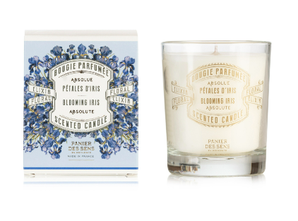 Panier des Sens Blooming Iris Scented Candle Geurkaars  1 St
