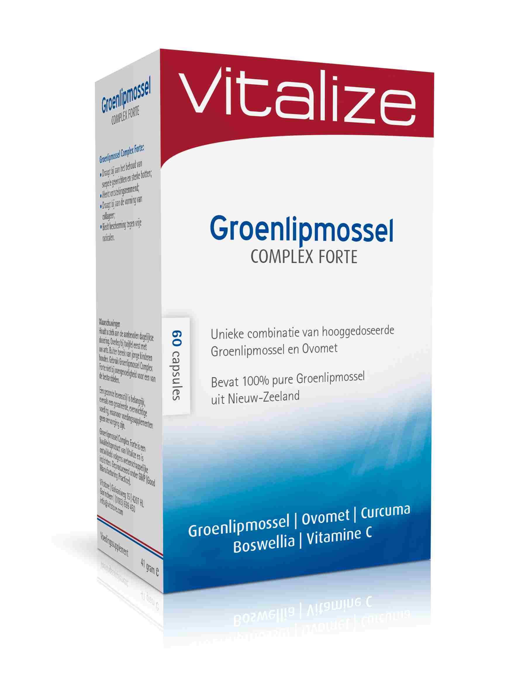 Vitalize Groenlipmossel Complex Forte 60Capsules