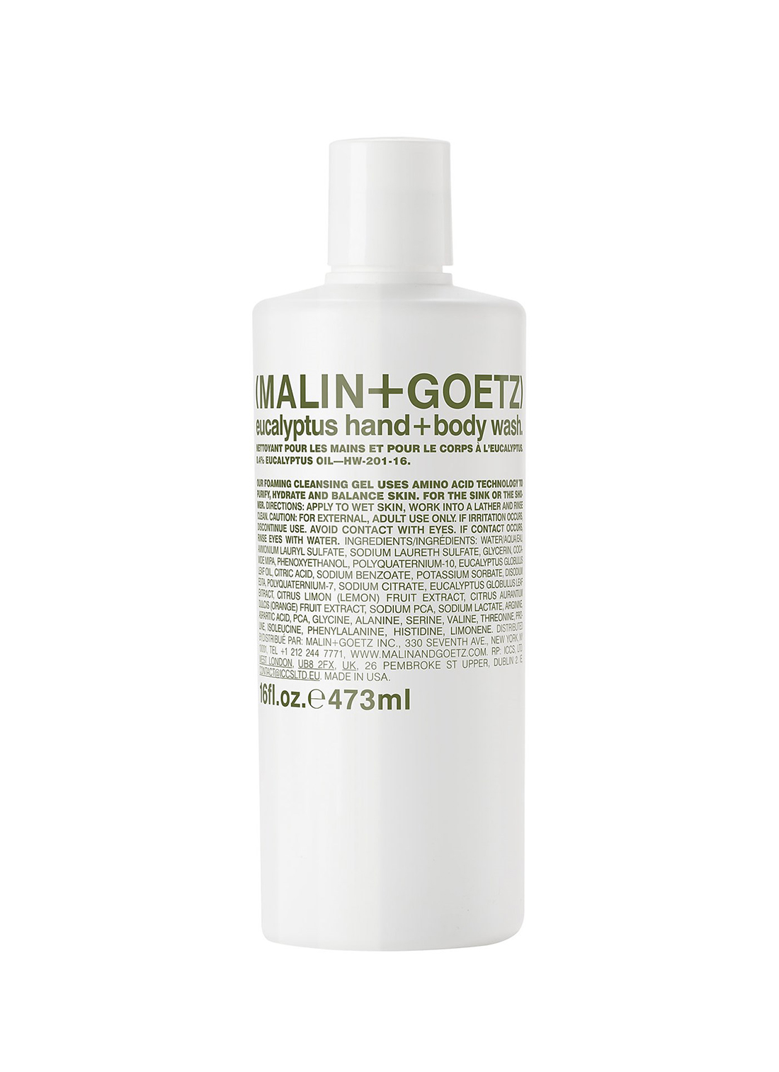 Malin + Goetz Body Eucalyptus Hand + Body Wash  473ml