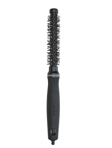 Olivia Garden Expert Blowout Shine Nylon Bristle Shine Black 15mm Borstel  1 St