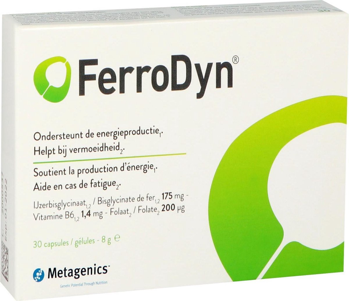 Metagenics FerroDyn High Impact Capsules  30 Cap