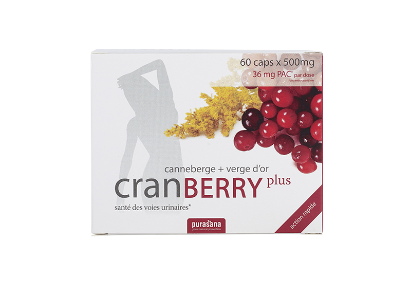 Purasana Supplementen Classic Cranberry Plus Capsules  60 Cap
