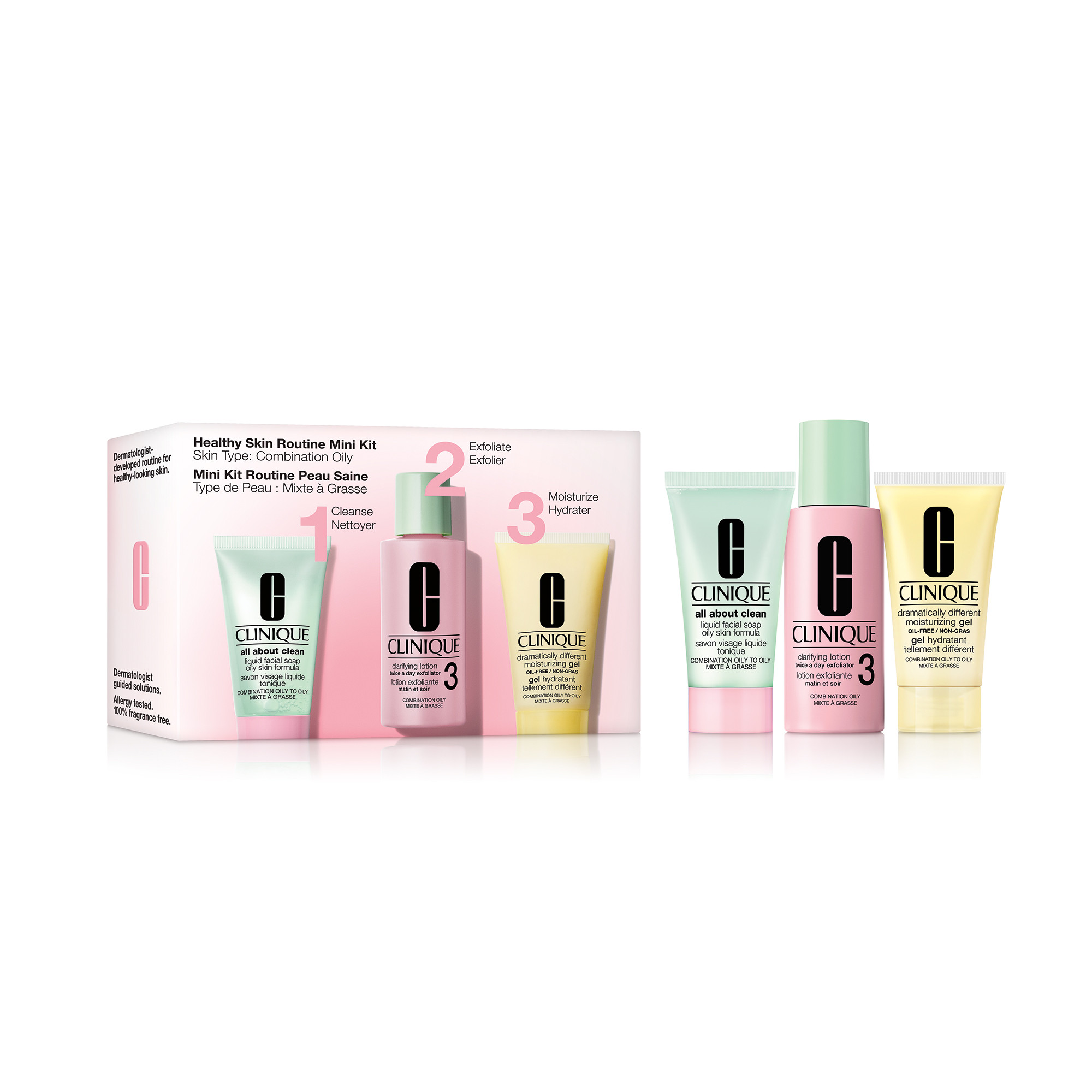 Clinique 3 Step Skin Type 3 Mini Kit 1 Pak
