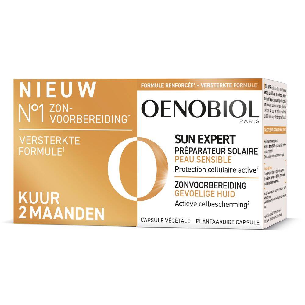 Oenobiol Sun Expert Zonvoorbereiding 60 Cap
