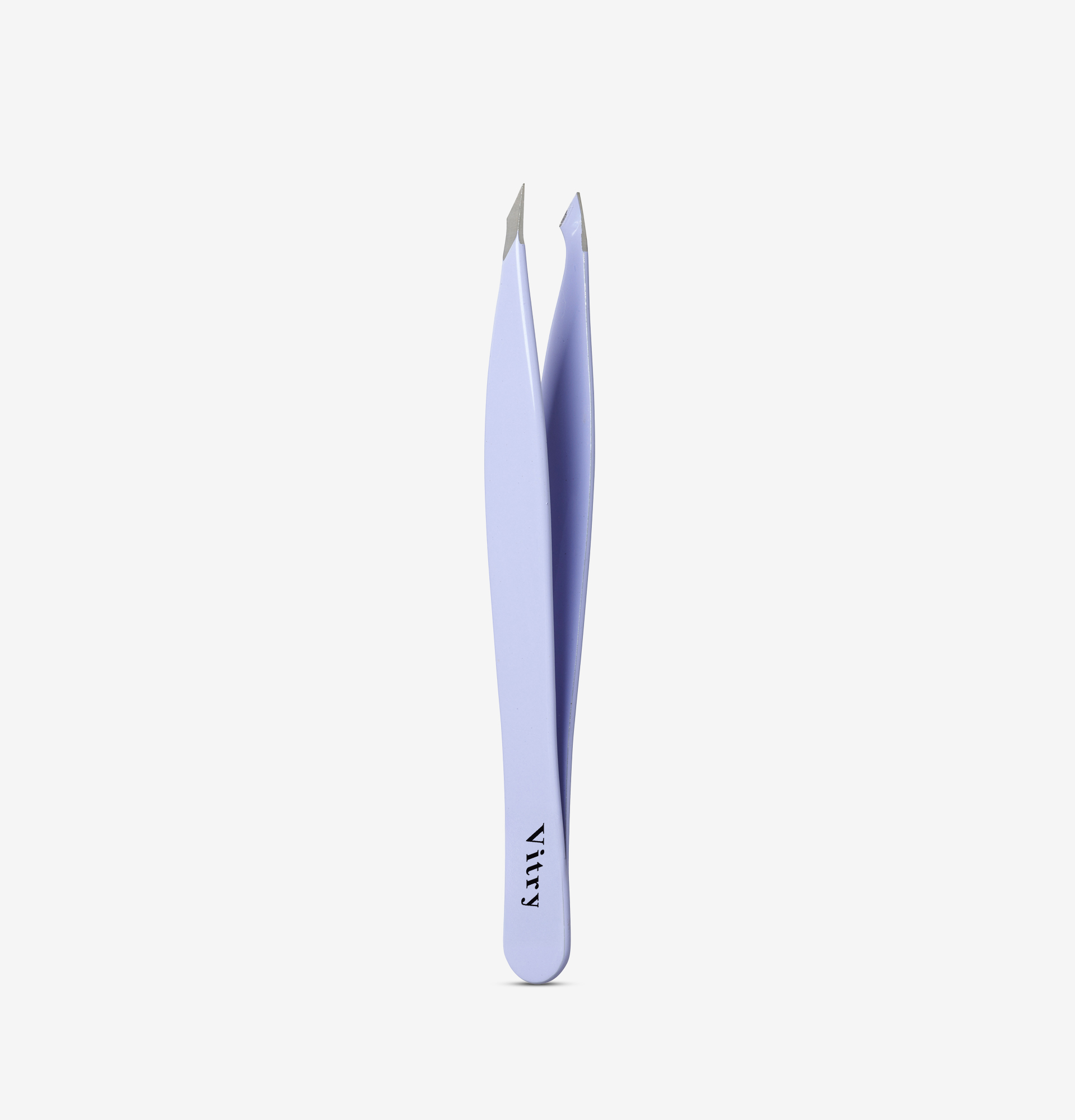 Vitry Epilierpinzette Yatagan Spitze Spitze Inox Helllila