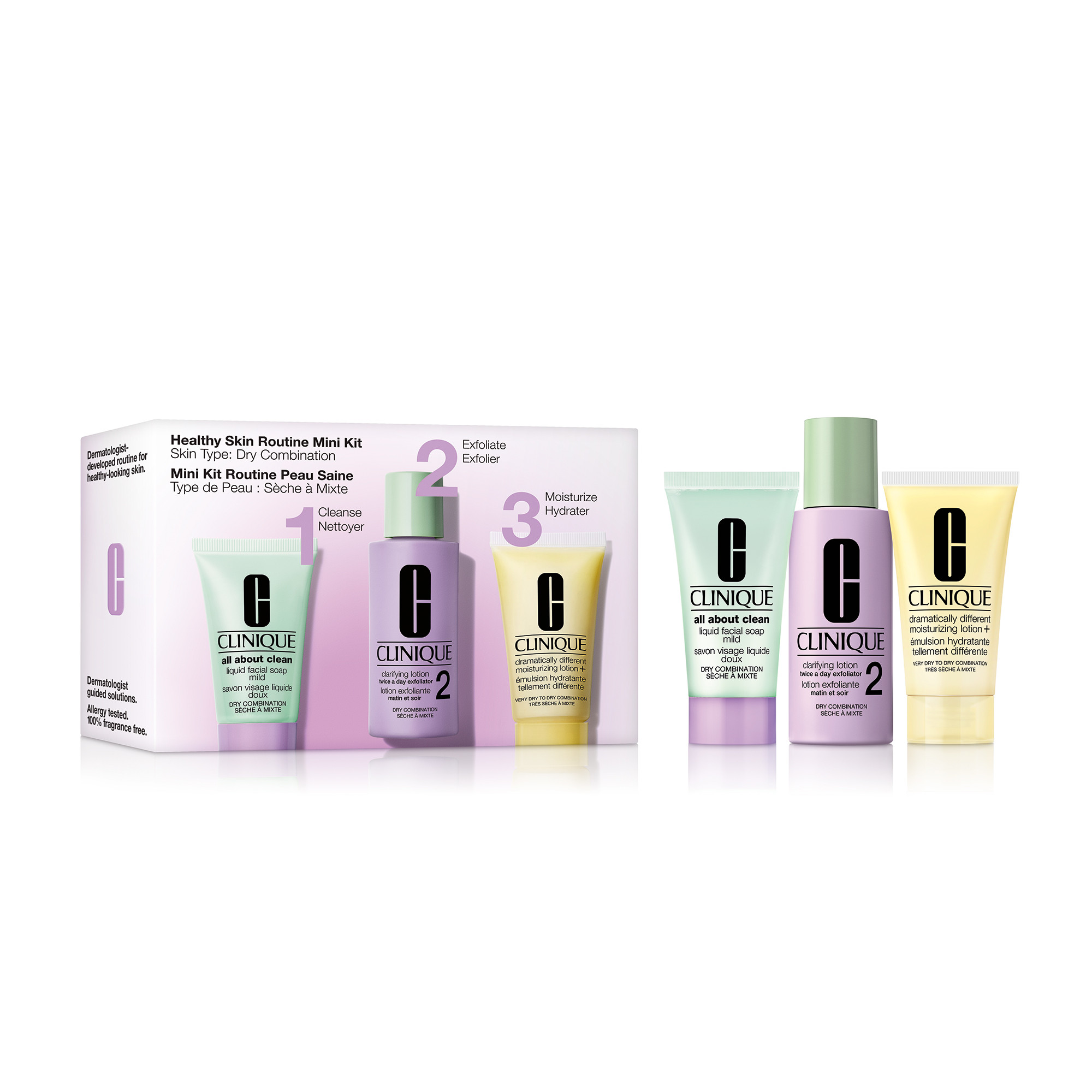 Clinique 3 Step Skin Type 2 Mini Kit 1 Pak