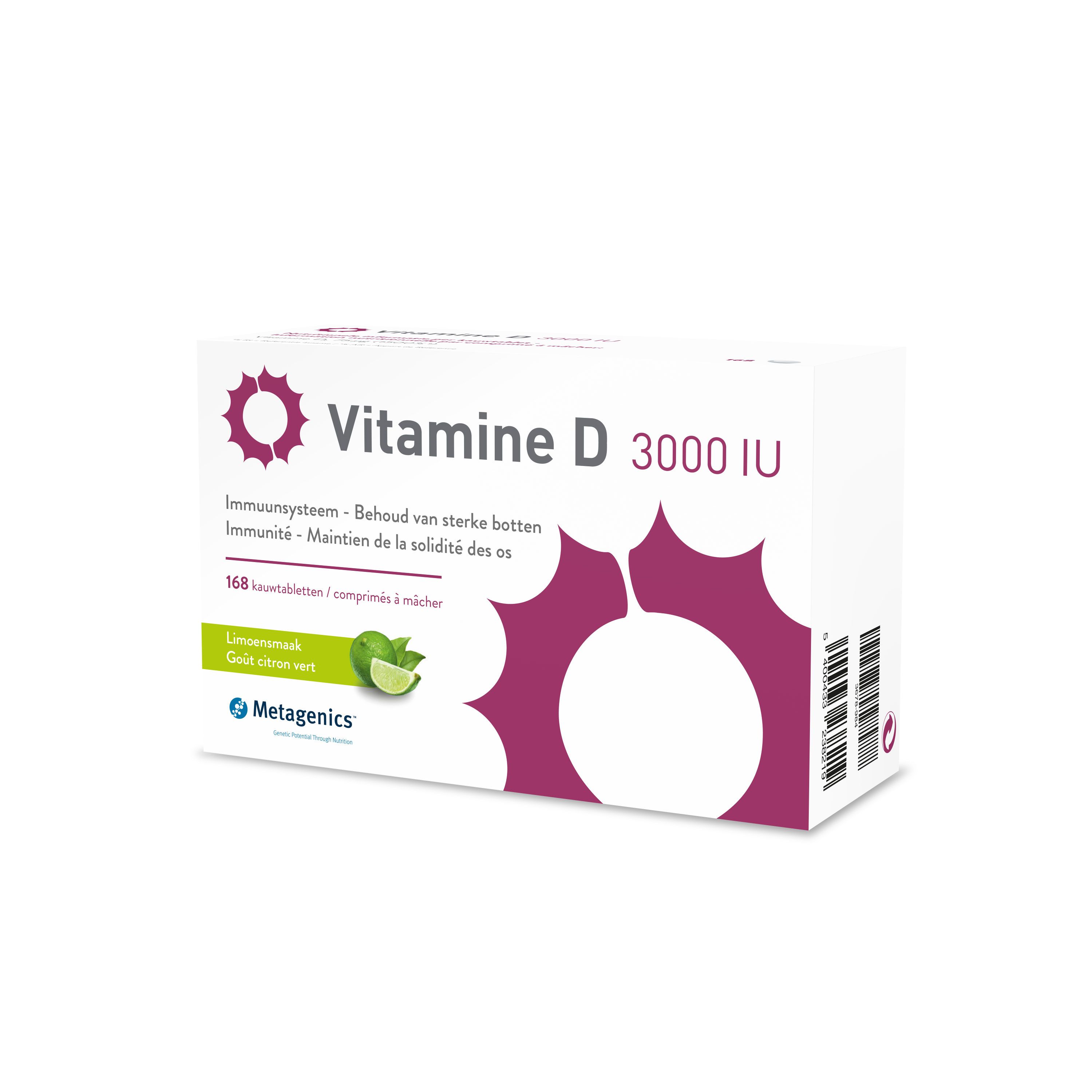 Metagenics Vitamine D Vitamine D 3000IU