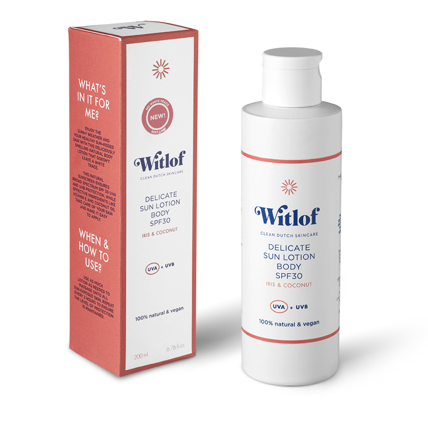 Witlof Skincare Delicate Sun Lotion Body with SPF30   200 ml