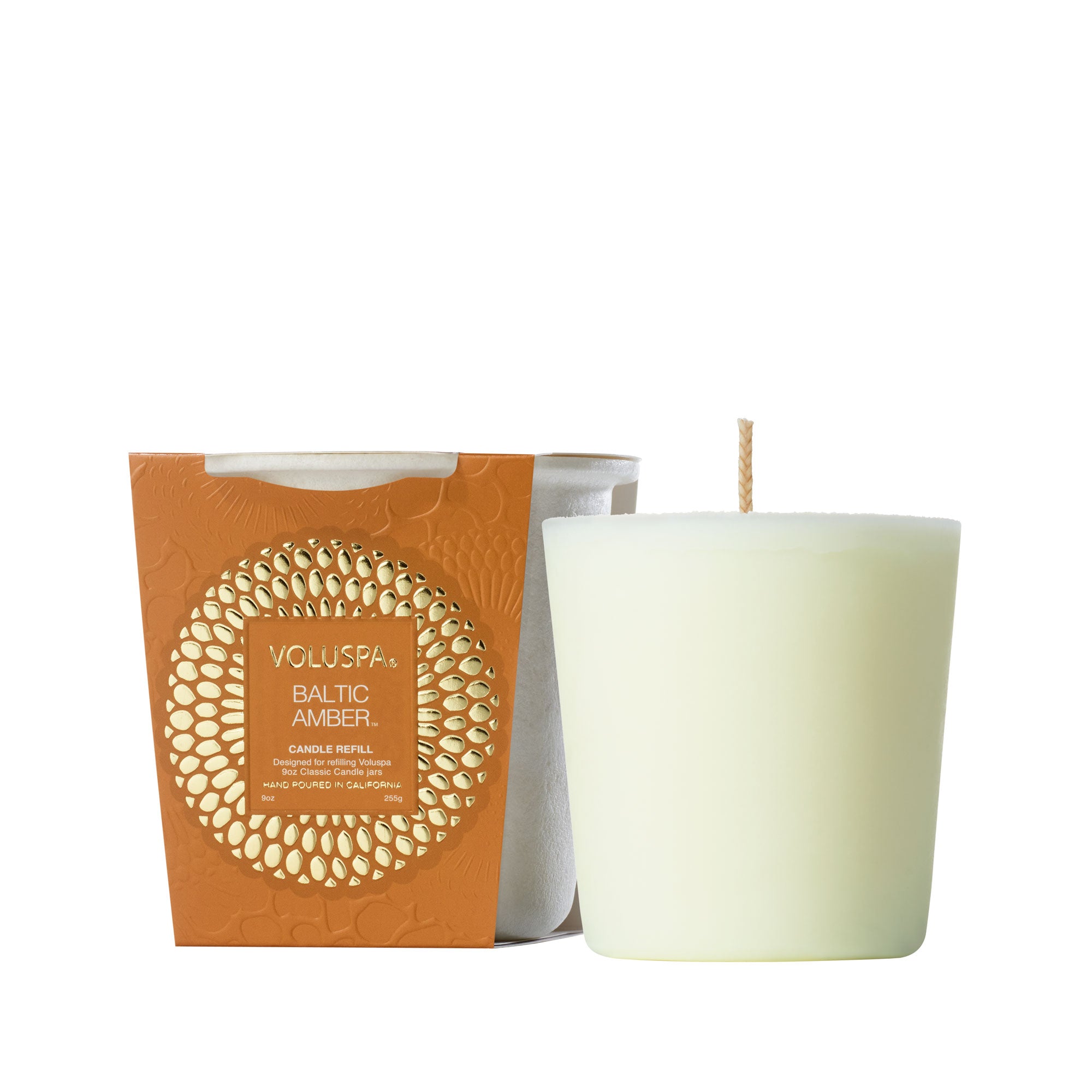 Voluspa Japonica Collection Baltic Amber Candle Refill 255 gr