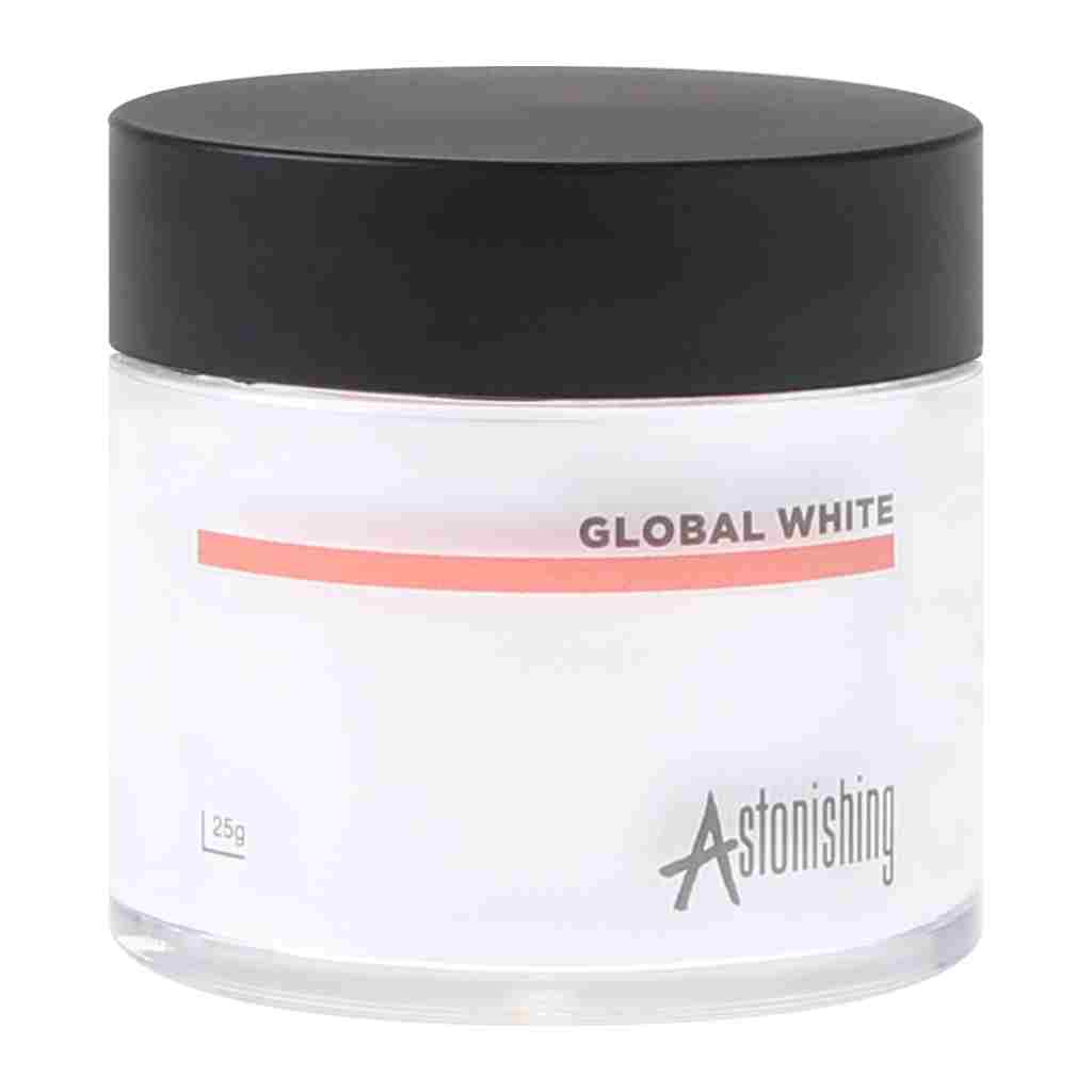 Astonishing Nails Acryl Acrylic Powder Global White 25gr