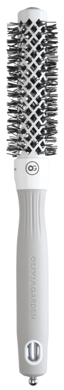 Olivia Garden Expert Blowout Shine Blowout Shine Brush White&Grey Ø20mm Borstel  1 St