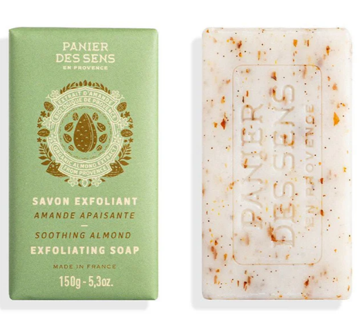 Panier des Sens Soothing Almond Exfoliant Soap 150 gr