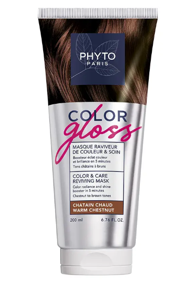 Phyto Color Gloss Masque Couleur Soin Chatain Chaud 200 ml