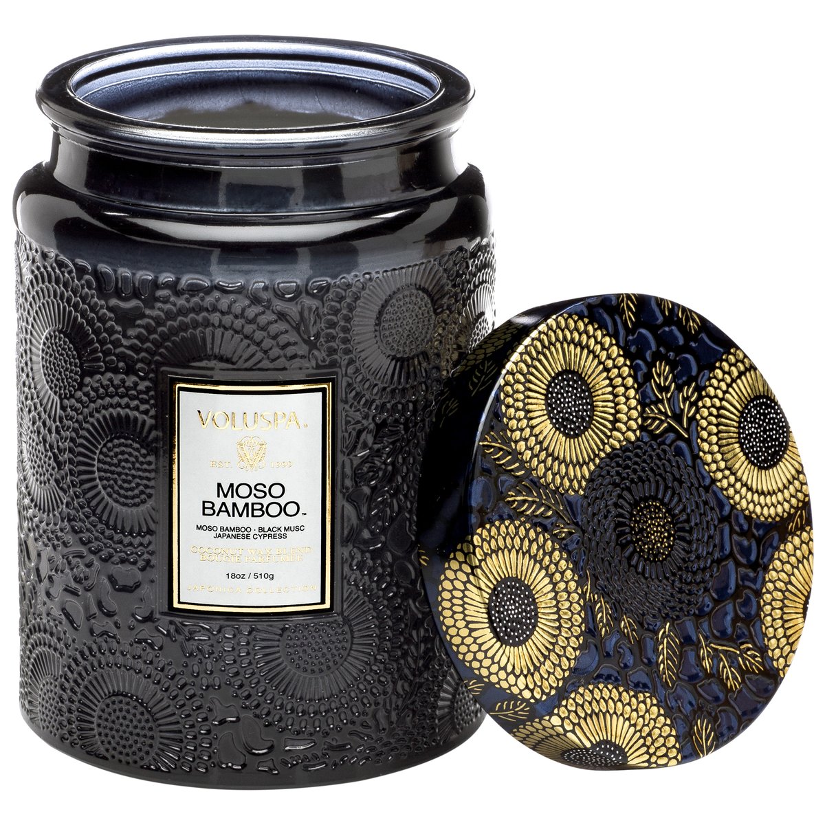 Voluspa Japonica Collection Moso Bamboo Large Jar Candle 510gr