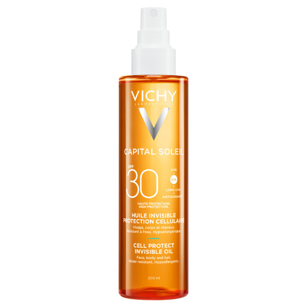 Vichy Capital Soleil Cell Protect Huile SPF30+ 200ml