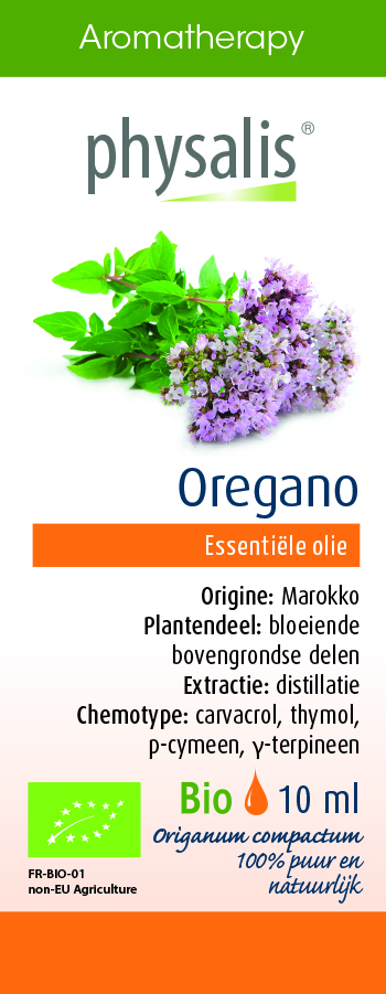 Physalis Aromatherapy Essentiële Oliën Oregano Olie  10 ml