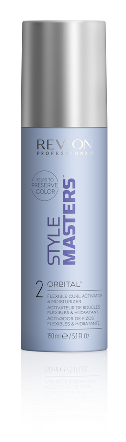 Revlon Style Masters Orbital Flexible Curl Activator Gel Hold 2 - Look Natural 150 ml