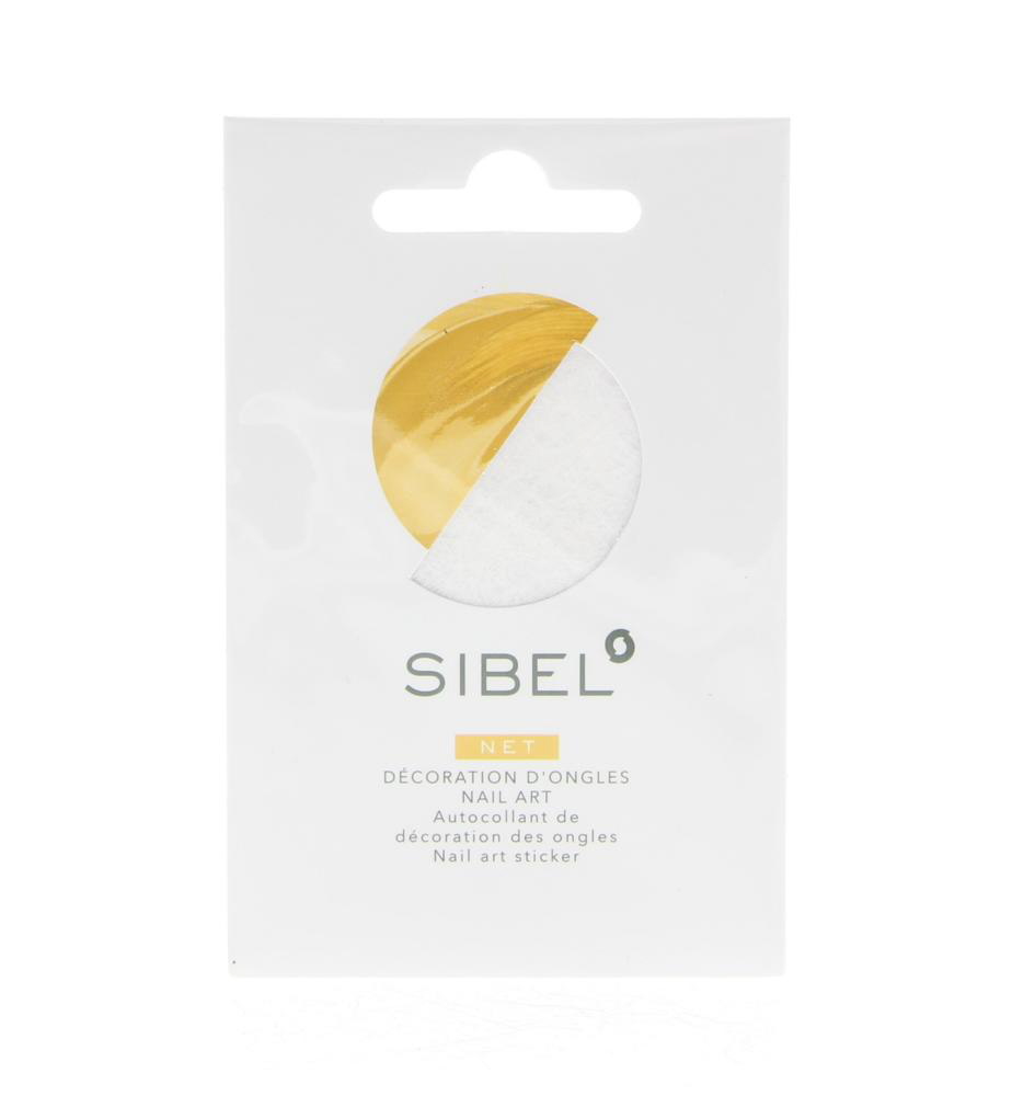 Sibel Nails Art Nail Art Sticker Net Wit 1Stuks