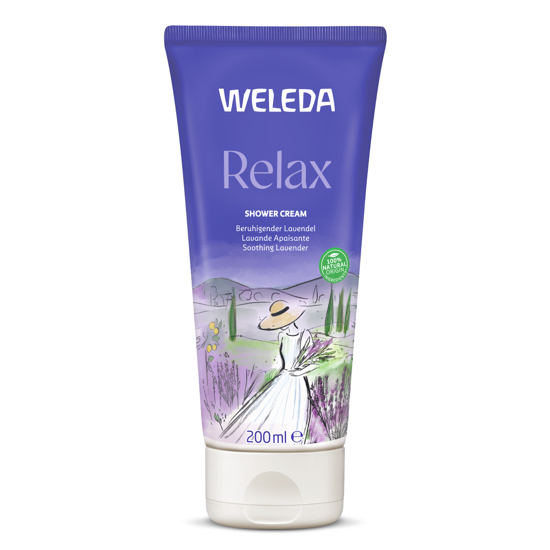 Weleda Relax Douchecrème Lavendel 200 ml