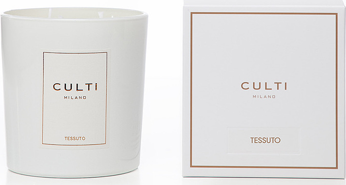 Culti White Vase Candle Tessuto 550 gr